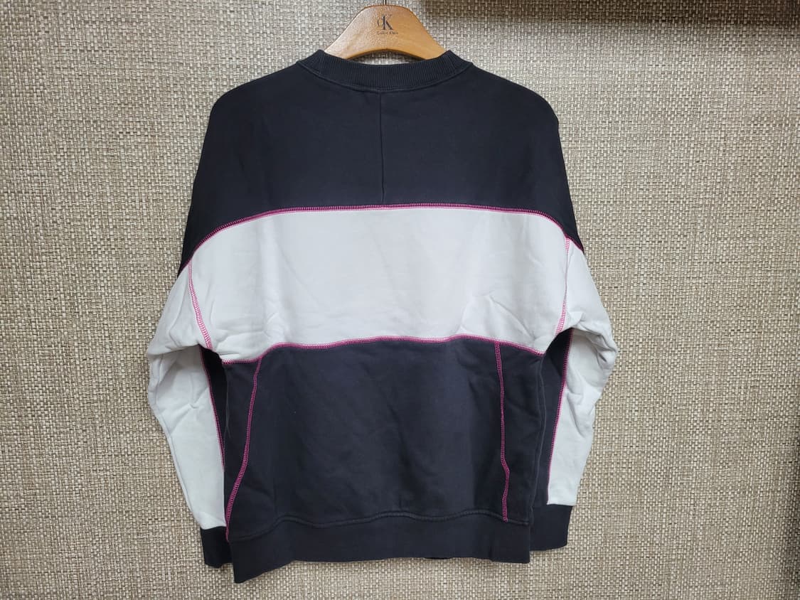 S 95사이즈 아디다스 빅로고 오버핏 맨투맨 상품이미지4