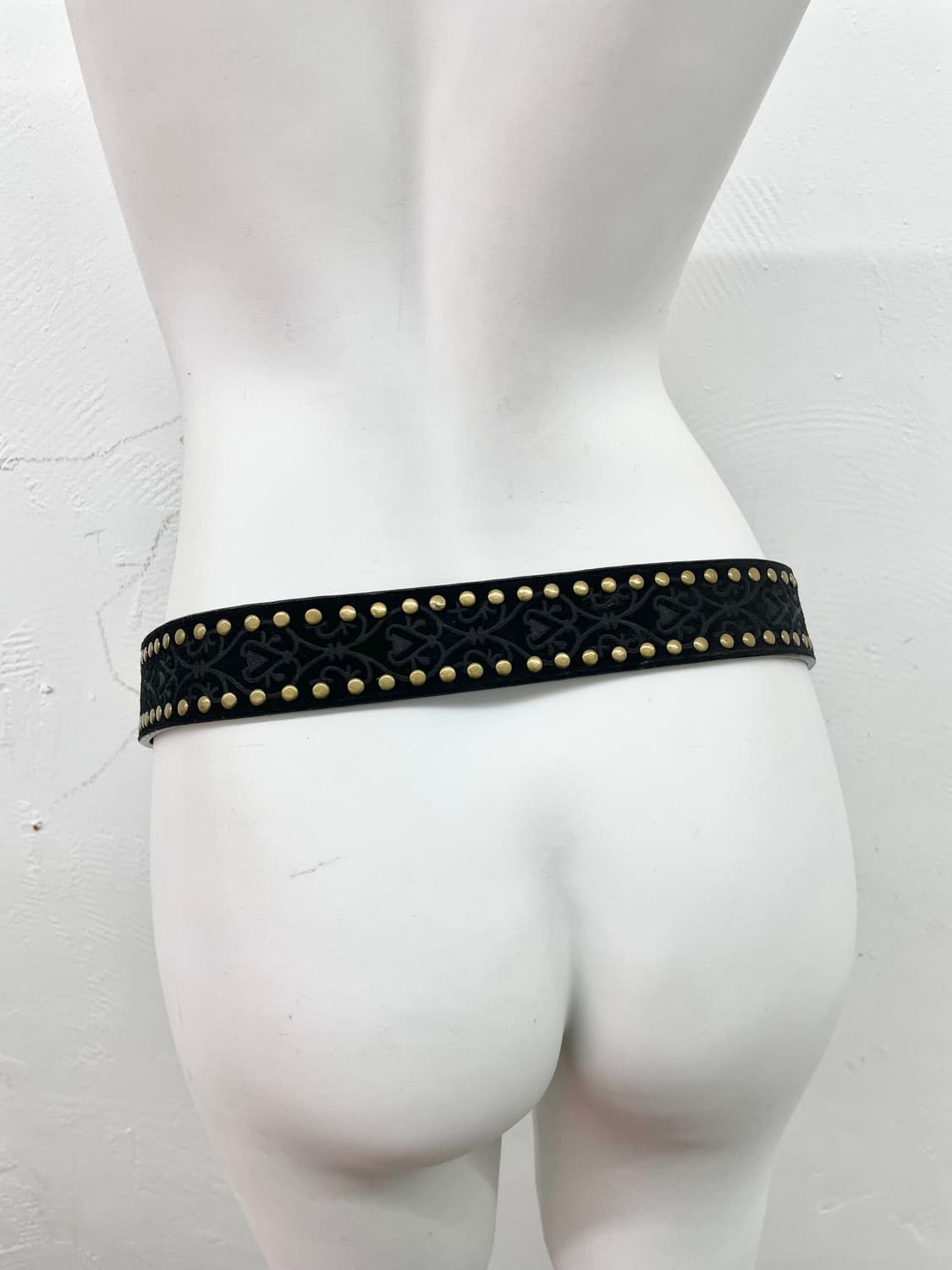 리얼레더 스터드 오리엔탈 버클 벨트 상품이미지3