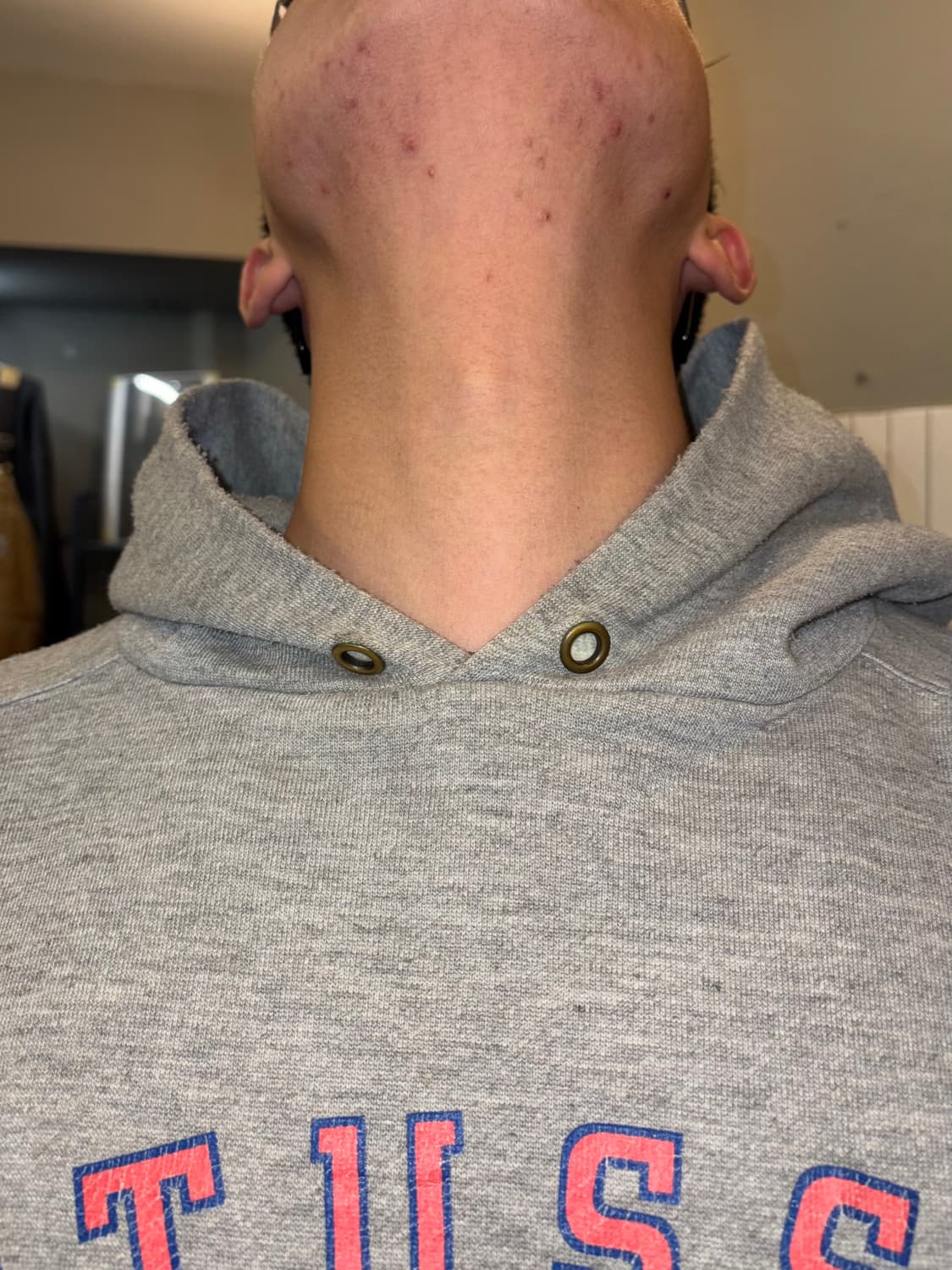 90’s Stussy durable timeless logo hood 상품이미지3