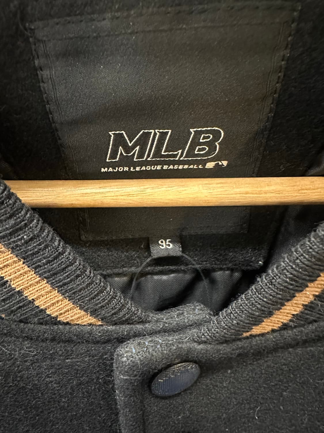 Mlb 엠엘비 소가죽 바시티 자켓 상품이미지6