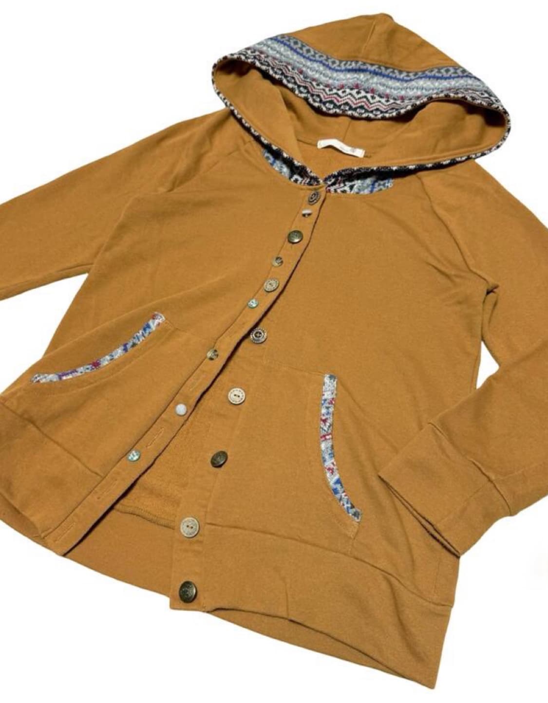 Button detail hood jacket 상품이미지3