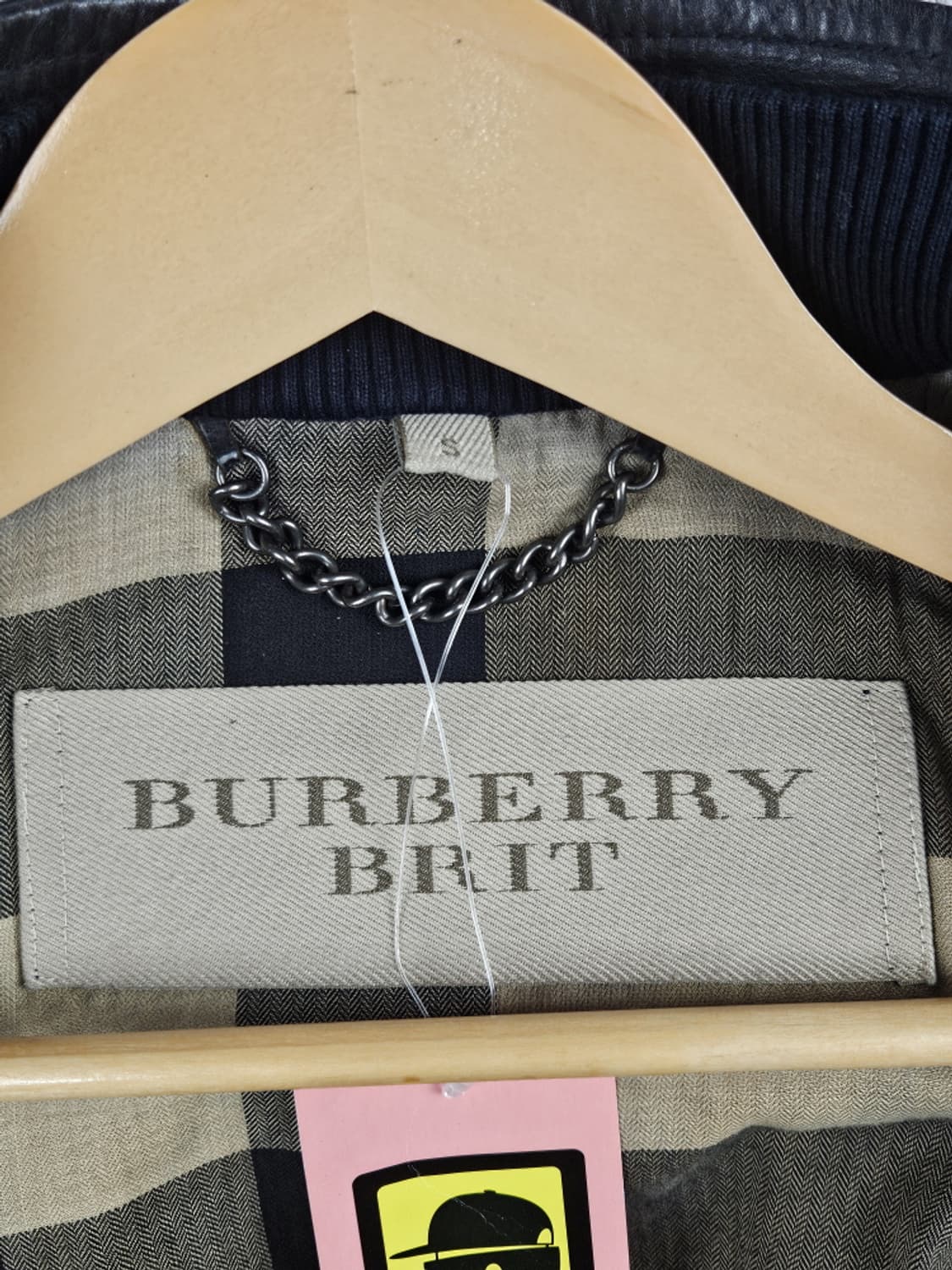 버버리 브릿 카프레더 웨스턴 필드 가죽자켓 ( S ) / 10485 상품이미지7