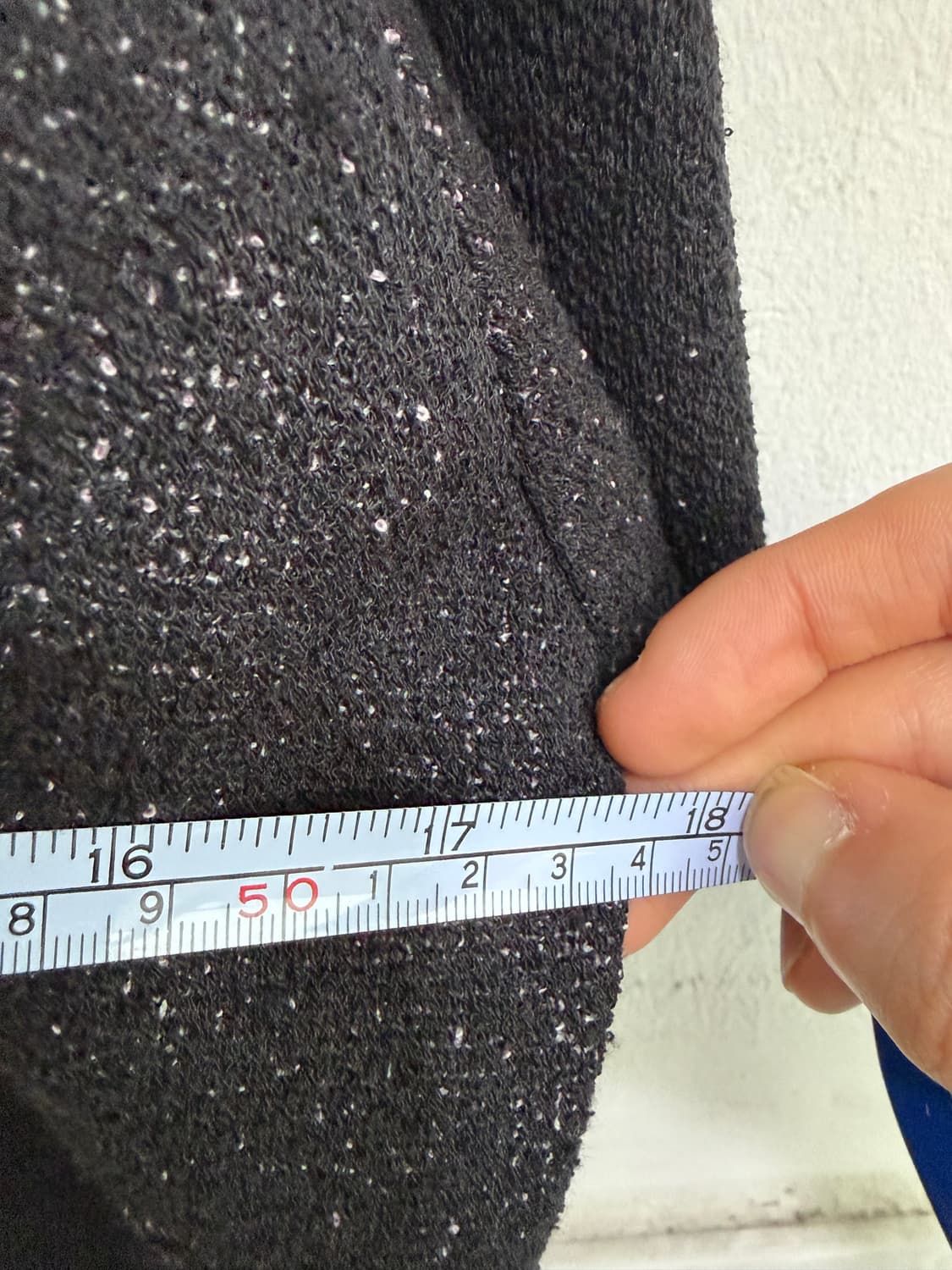 케이엔드 Kndw. 폴리에스터 100% 반팔 집업 니트 (L) 상품이미지7