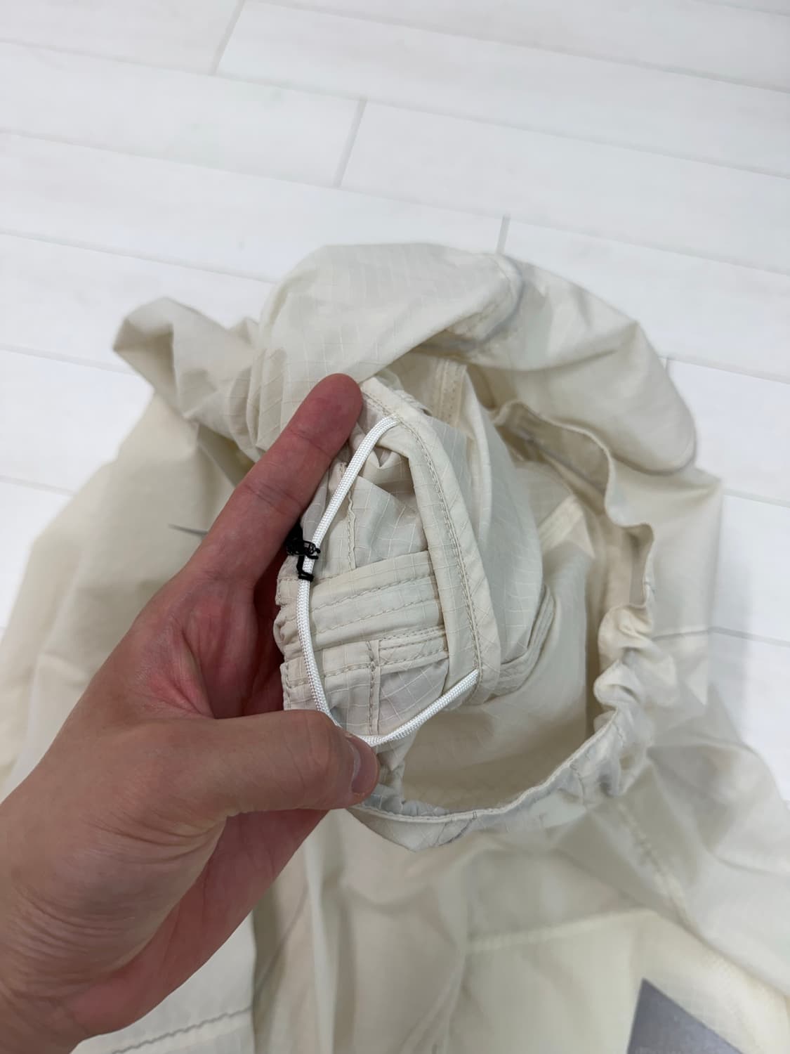 앤드원더 breath rip hoodie XL 사이즈  톰그레이하운드 구 상품이미지4