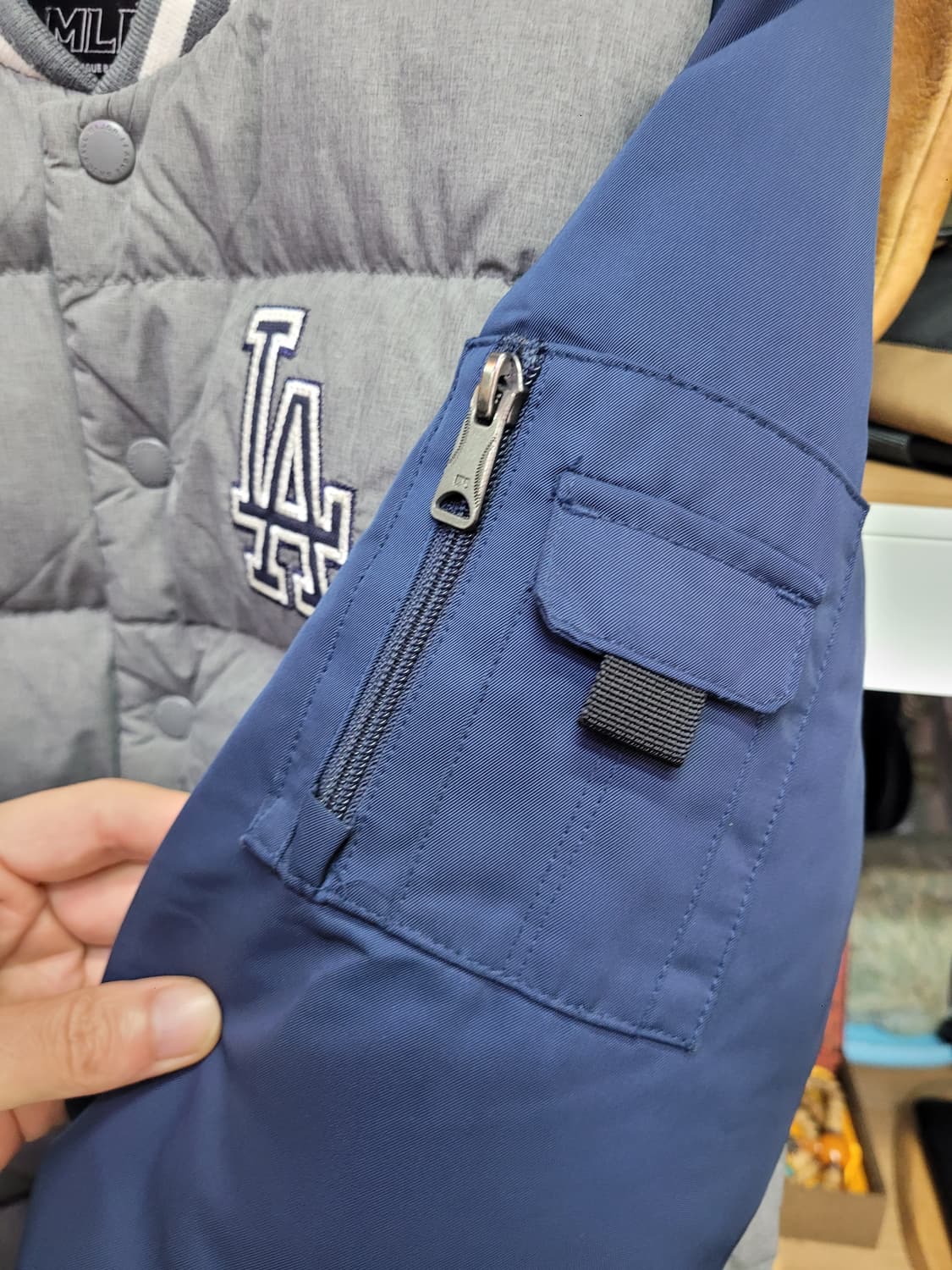 MLB LA 다저스 야구 점퍼 패딩 오리털 상품이미지7