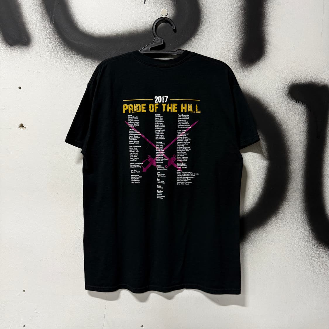 Gildan 길단 BY THE SWORD 프린팅 밴드 락 티셔츠 상품이미지2