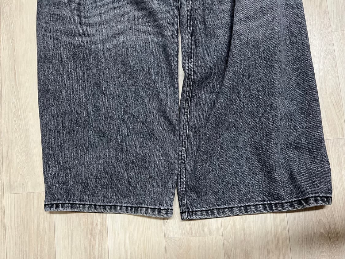 해칭룸 와이드 커브진 2사이즈 상품이미지3