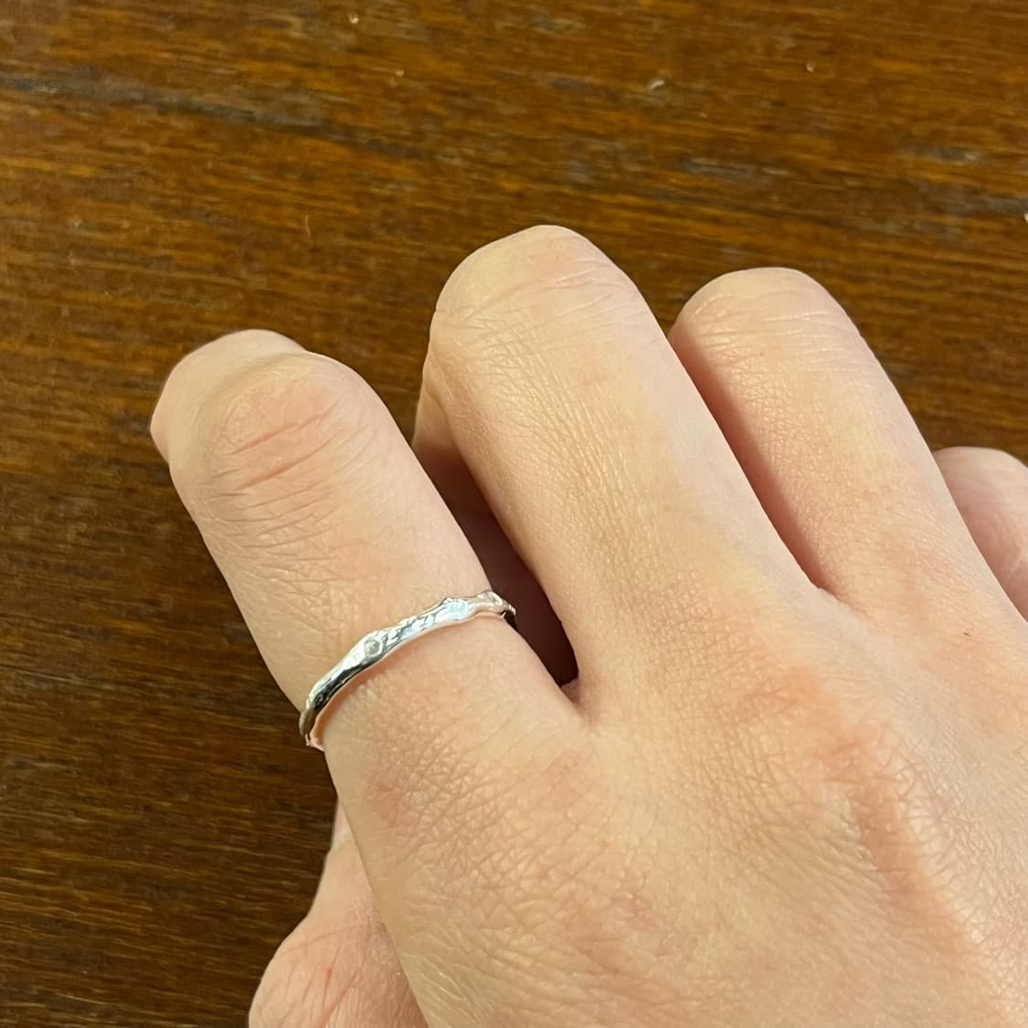 새상품 여성 오픈링 문양 반지 은반지 실버링 상품이미지7