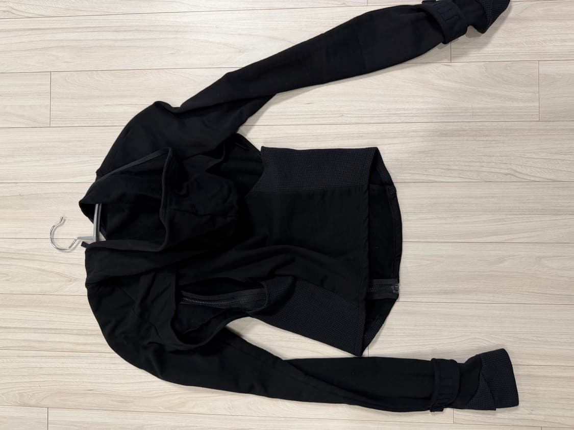 혜인서 후드집업 1사이즈 Hooded Asymmetric Zip Top 상품이미지3