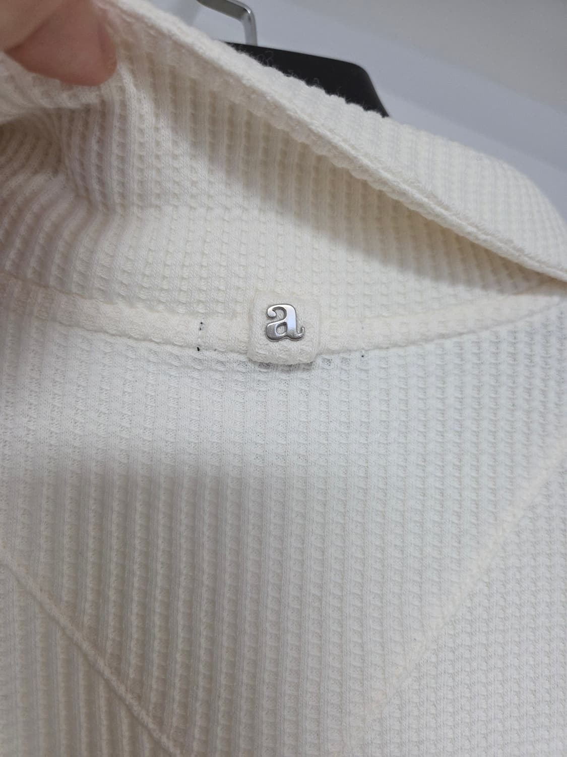 [새상품] 알레그리 오버핏 테리 카라 맨투맨 M 상품이미지5