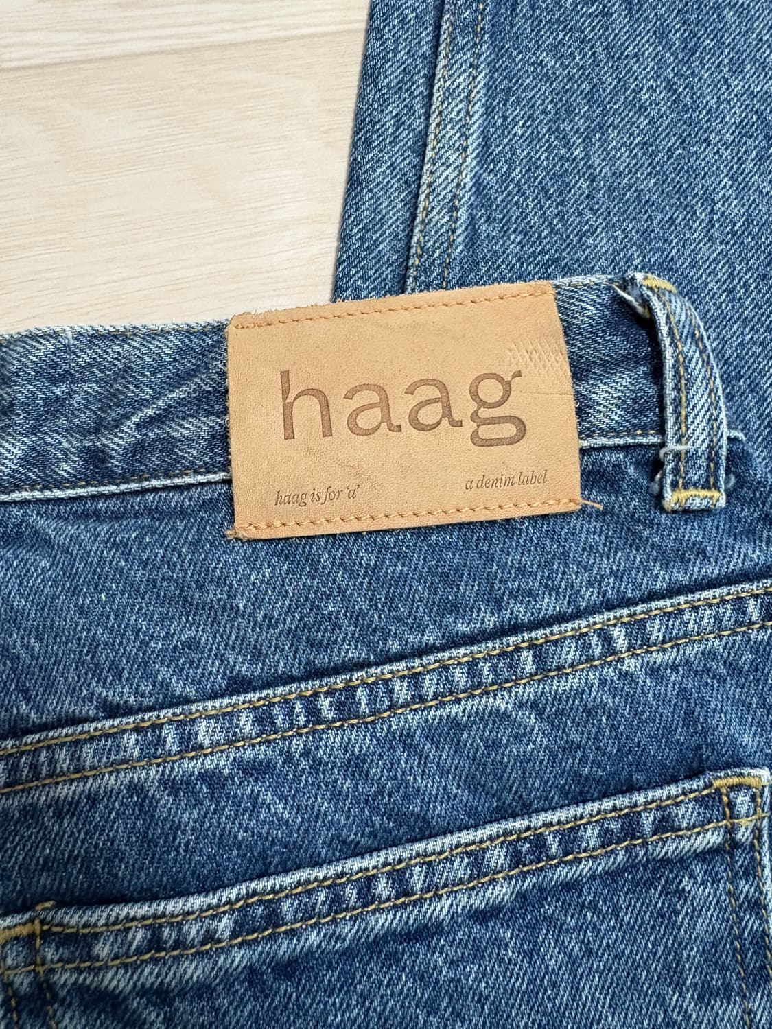 헤이그 스트레이트 데님 M 상품이미지6