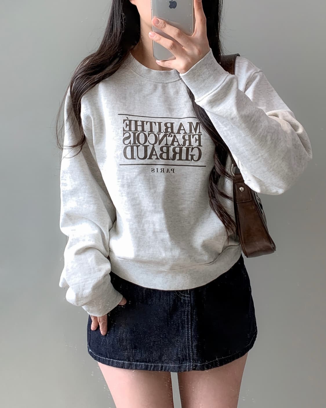 마리떼 프랑소와 저버 맨투맨 상품이미지2