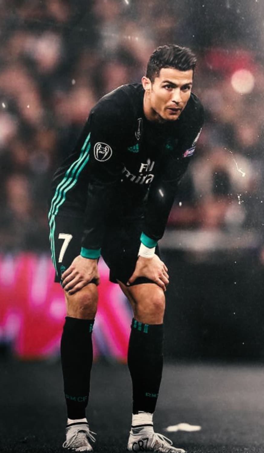 17-18 레알마드리드 어웨이 호날두 긴팔유니폼 M사이즈 레플리카  상품이미지10