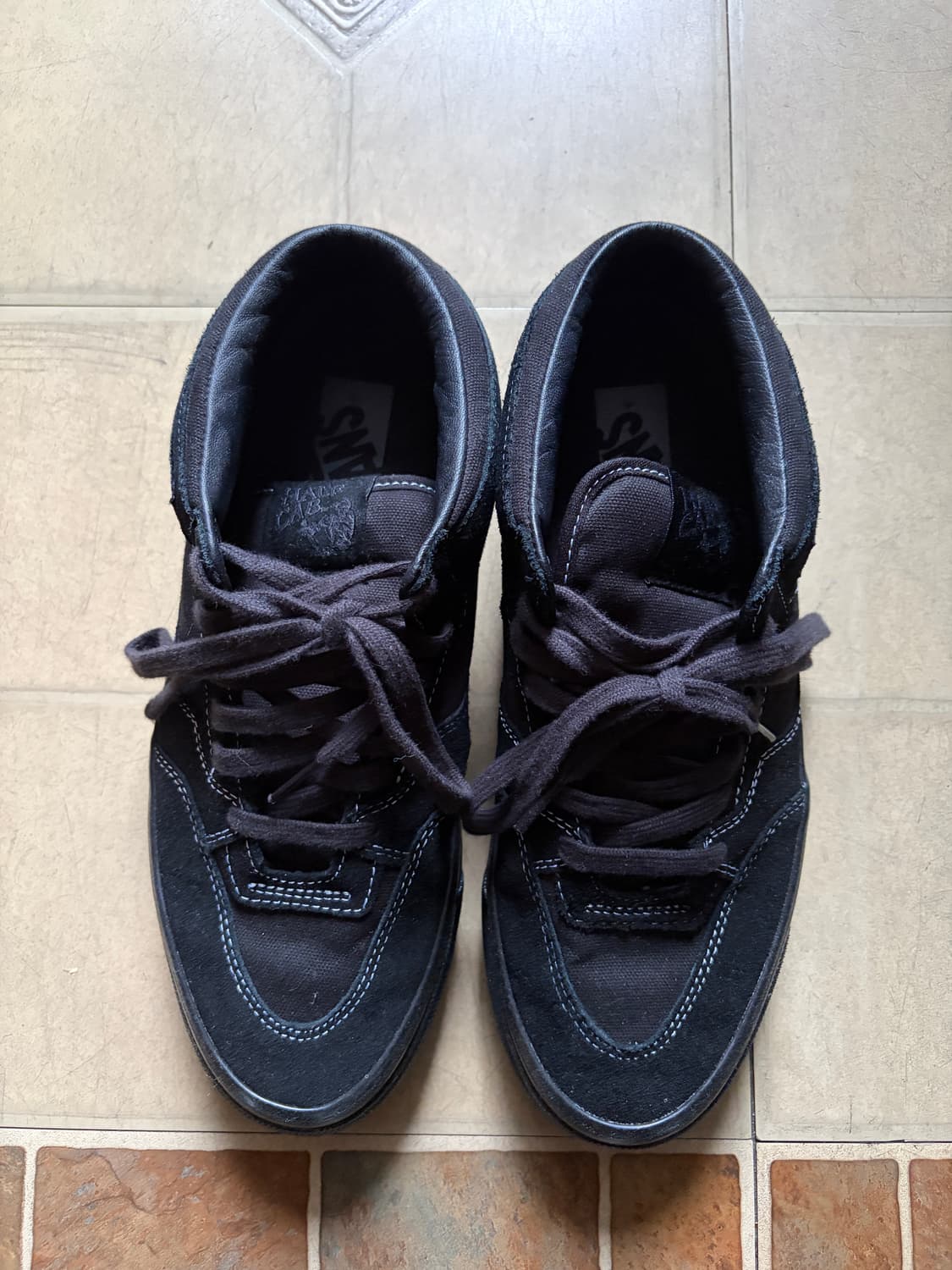 [280] 반스 하프캡 리이슈 33 올블랙 상품이미지2