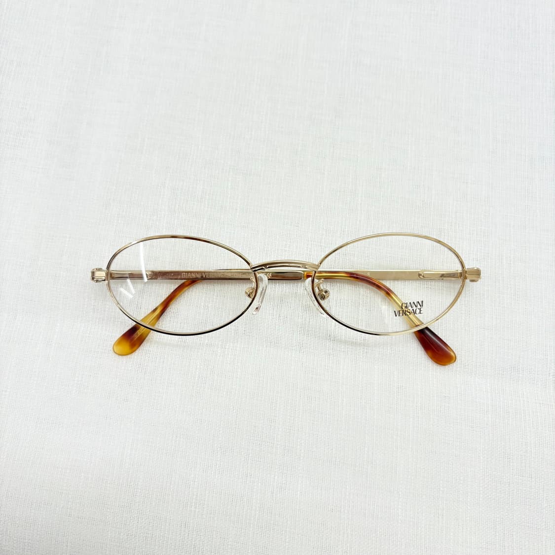 VERSACE 베르사체 골드 메탈 안경 상품이미지1