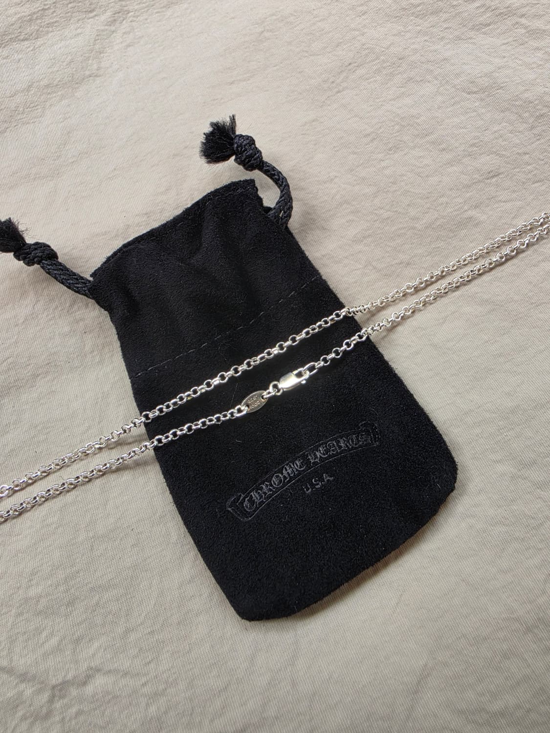 크롬하츠 롤체인 20인치 새상품 상품이미지2