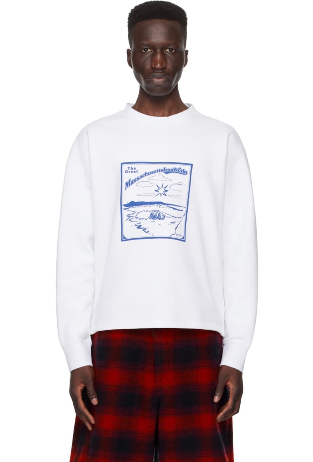 [L] Bode 보디 아이언워크 맨투맨 상품이미지6