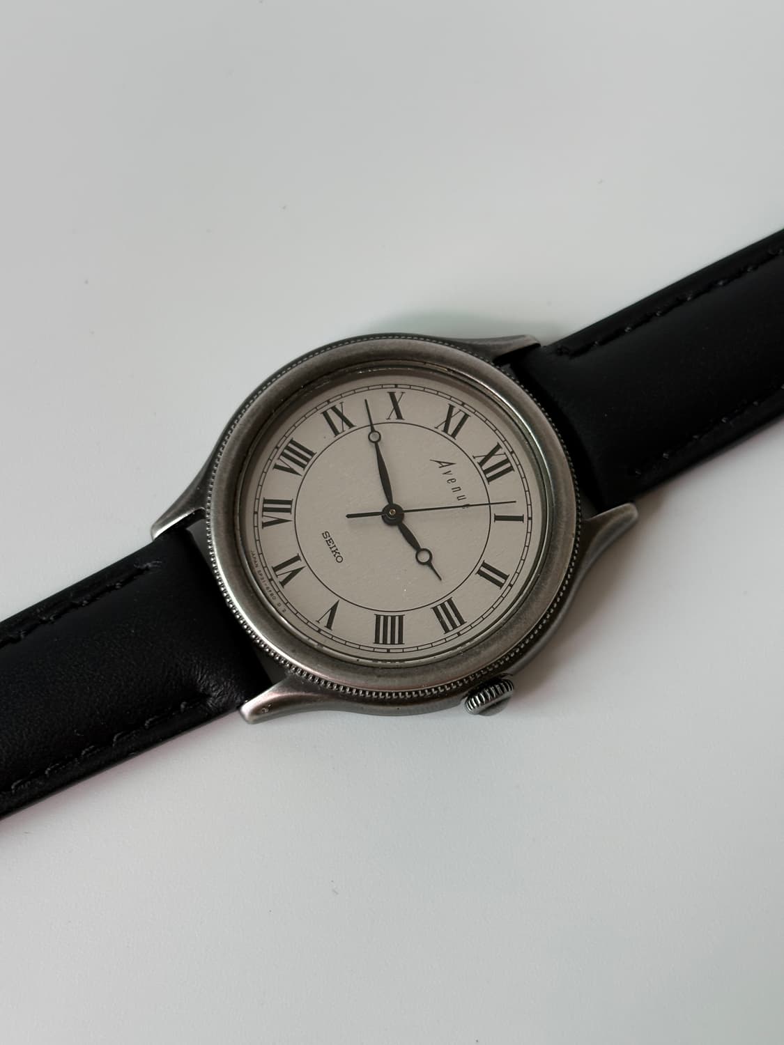 1980s Avenue Roman Index Black Quartz 상품이미지3