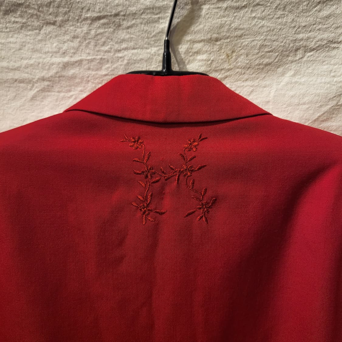 버버리 레드 금장 로고 블레이저 자켓 상품이미지7