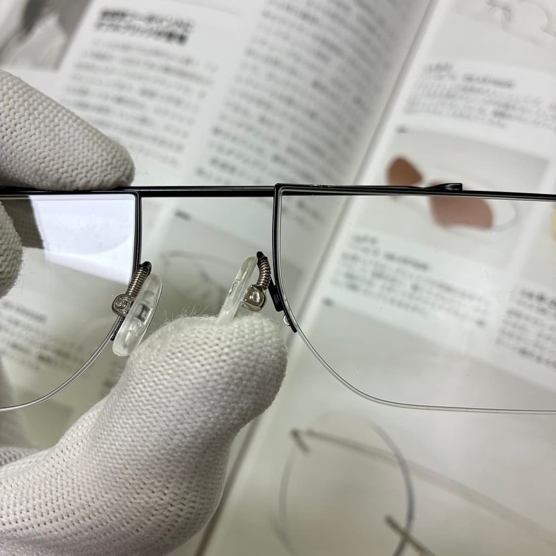 L.A. Eyeworks 엘에이 아이웍스 반무테 티타늄 안경 상품이미지8