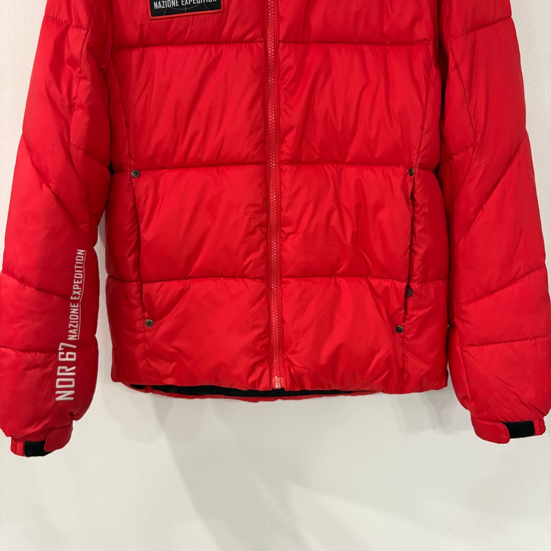 카파 NOR67 패딩 레드 S 상품이미지2