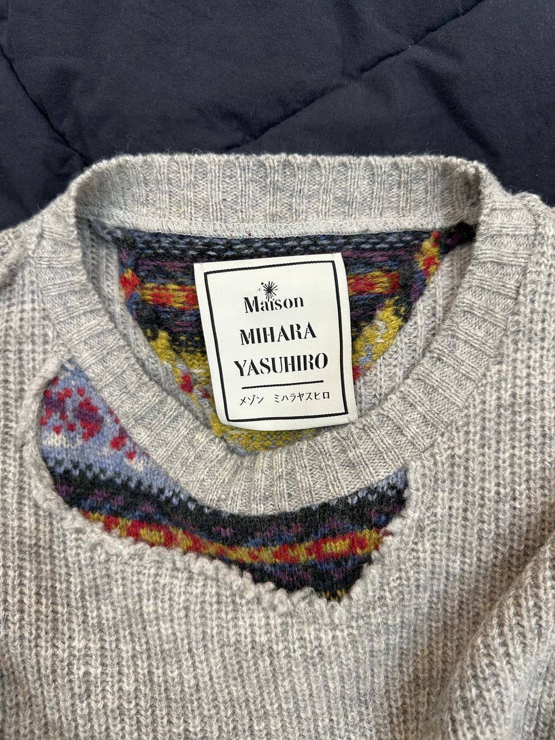 미하라 야스히로 디스트로이드 니트  상품이미지4