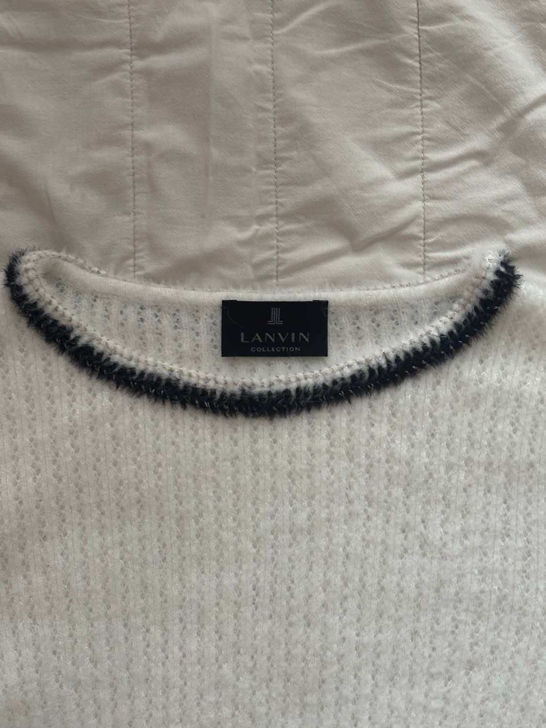 [LANVIN] 랑방 블랙앤화이트 니트 상품이미지3