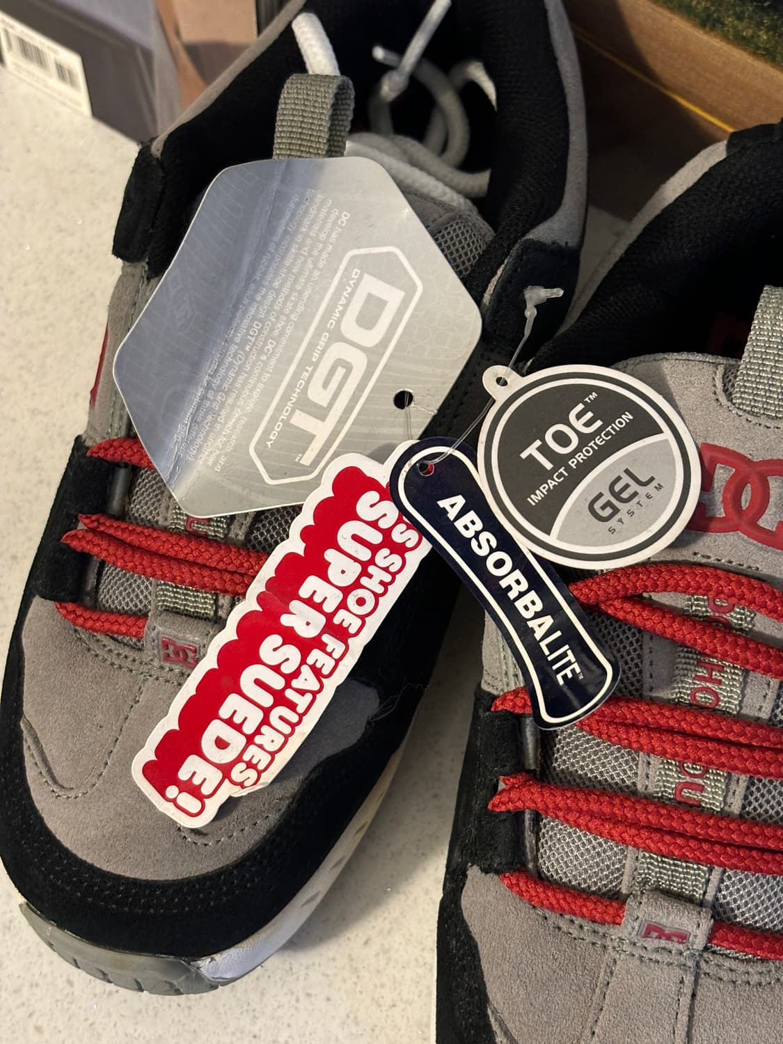 Dc 스웨이드 보드화 상품이미지3