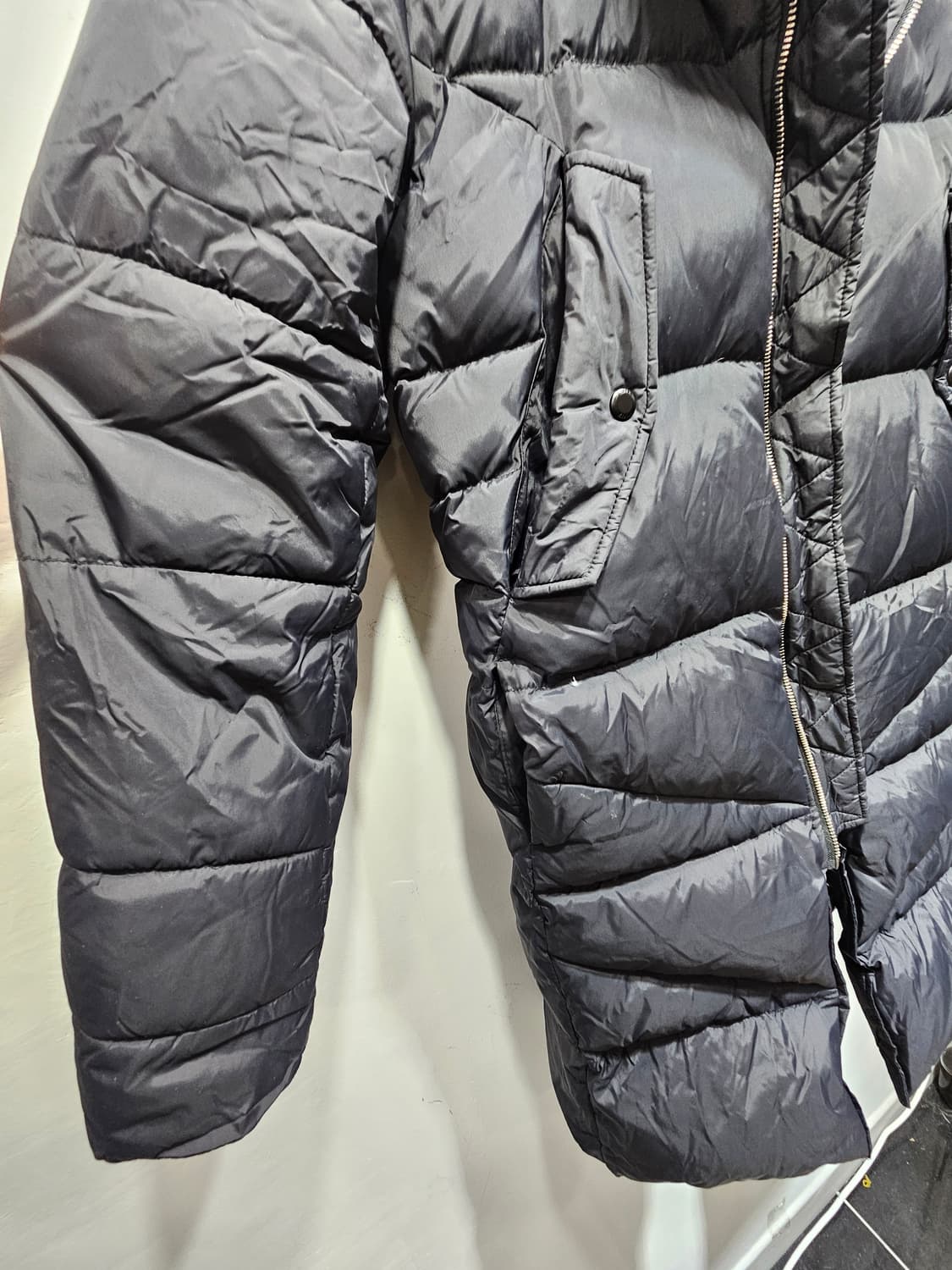 닉스(NIX) 블랙 오리털 롱패딩 90 상품이미지9