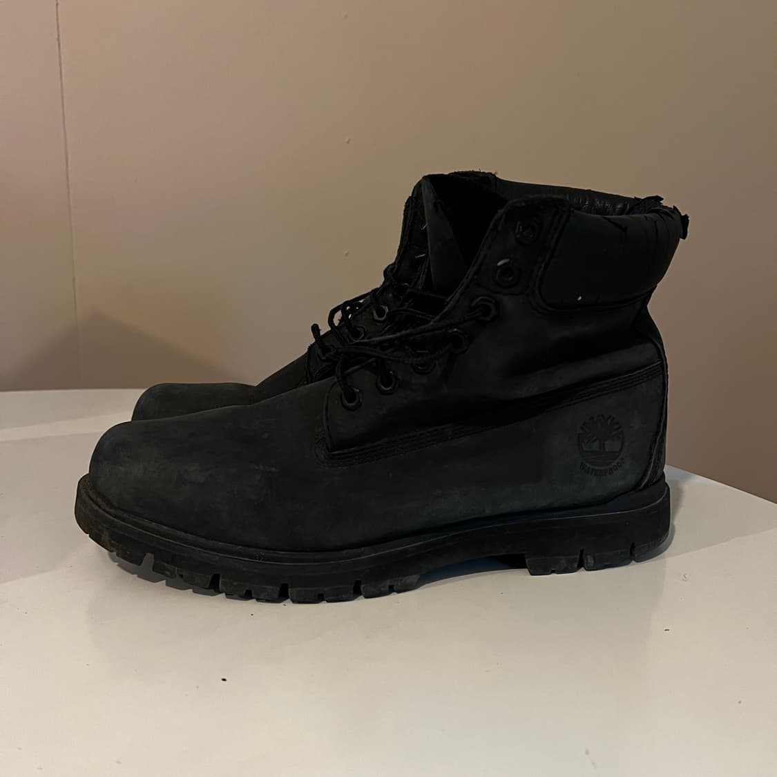 팀버랜드 6인치 프리미엄 워터프루프 블랙 부츠 상품이미지2