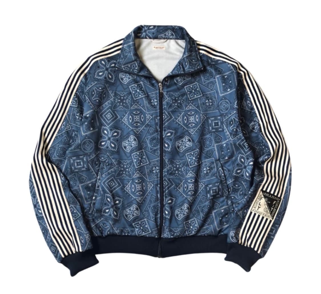 캐피탈 스무스 저지 쿠키 반다나 트랙자켓 네이비 2사이즈 팝니다 상품이미지1