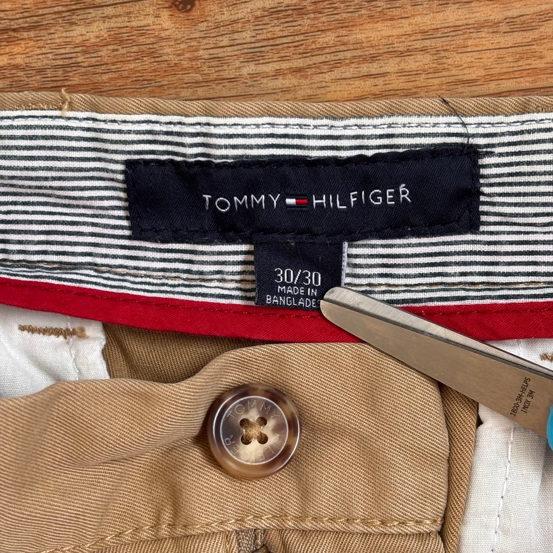 타미힐피거 캐주얼 면바지 30 클래식 투턱 컴포트 상품이미지3