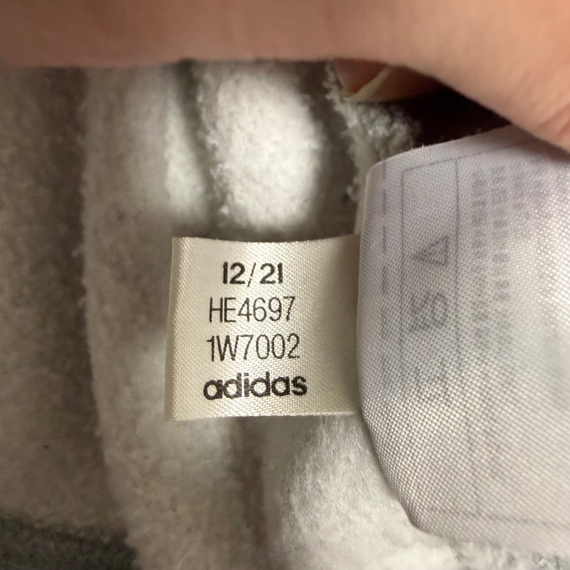 아디다스 파이어버드 후드티 그레이 2XL 상품이미지5