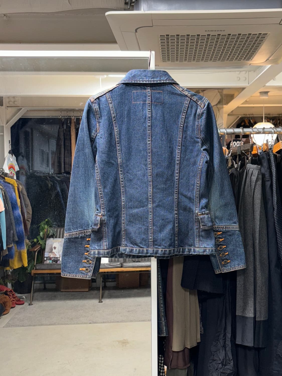 Io yukomurata 마린 데님 자켓 상품이미지2