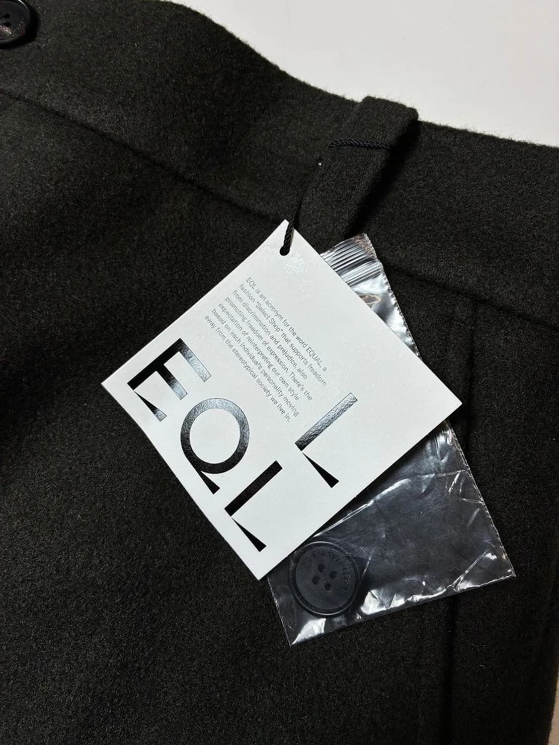 EQL 25FW 와이드 울 블렌드 팬츠 PN8432 상품이미지5