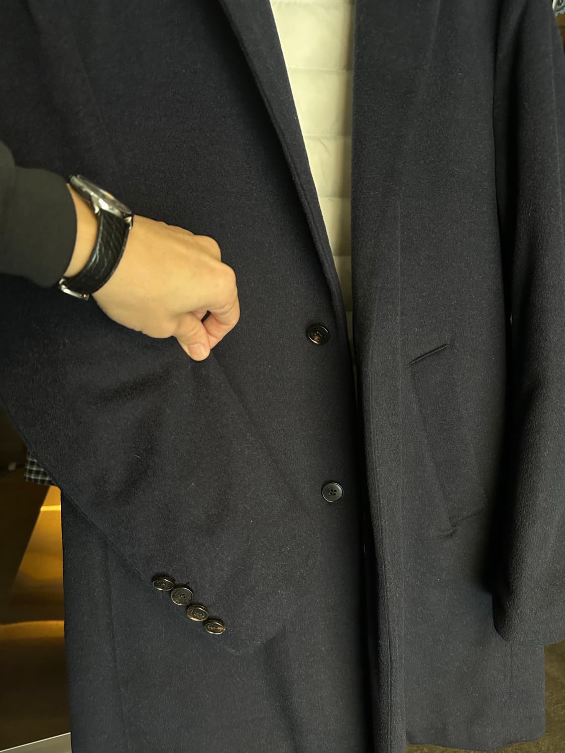 인터메조 캐시미어 혼방 코트 110사이즈 상품이미지2