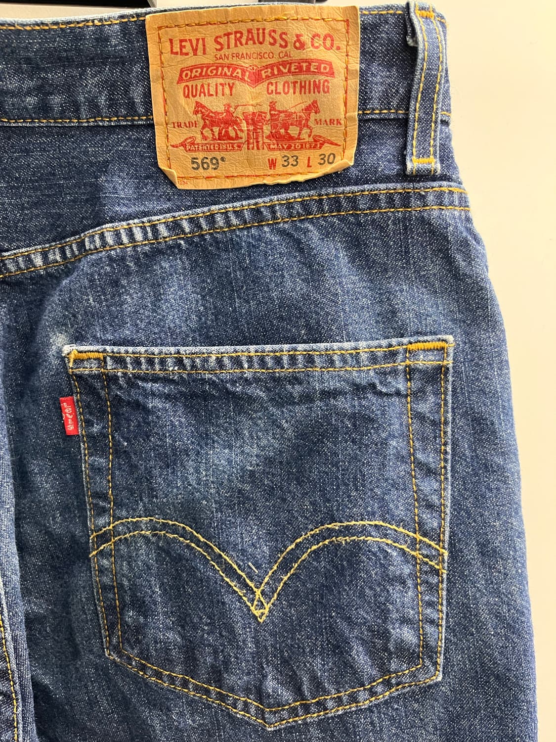 리바이스 569 루즈 스트레이트 W33 L30 상품이미지3