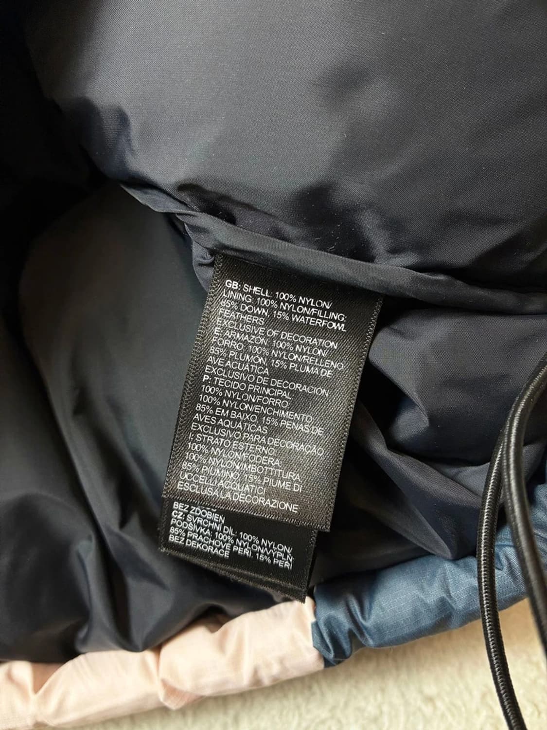 노스페이스 기하학 패턴 눕시 패딩 PN6454 상품이미지10