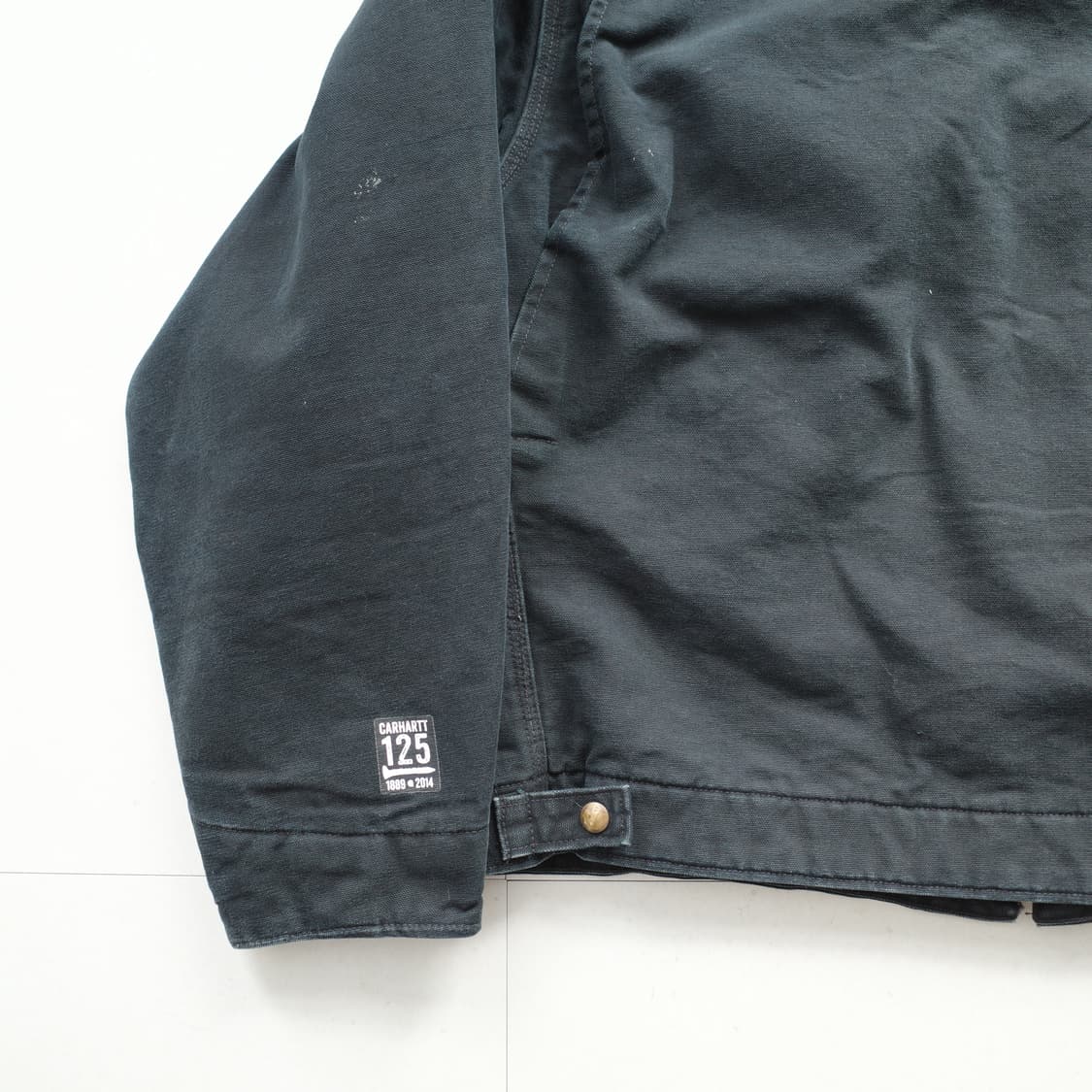 125주년 칼하트 001 블랭킷 워크 자켓 블랙 MADE IN USA 상품이미지10