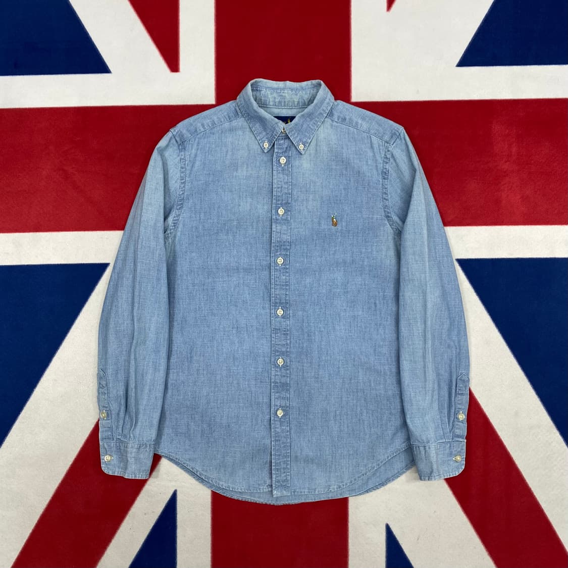 폴로 데님셔츠 실측 여성 55 상품이미지1