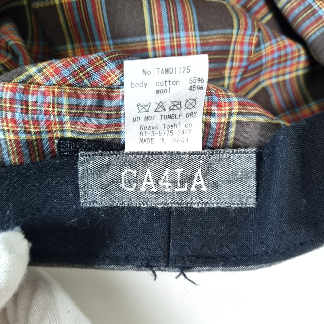 CA4LA  드레이프 캡 그레이 상품이미지6
