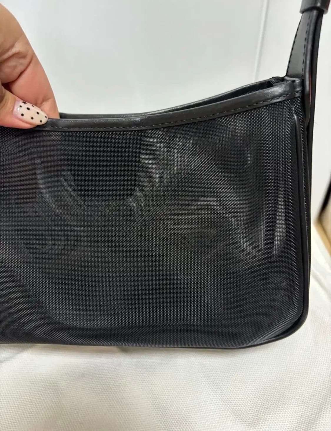 fottsfotts(포츠포츠) - 매쉬백 블랙 상품이미지2