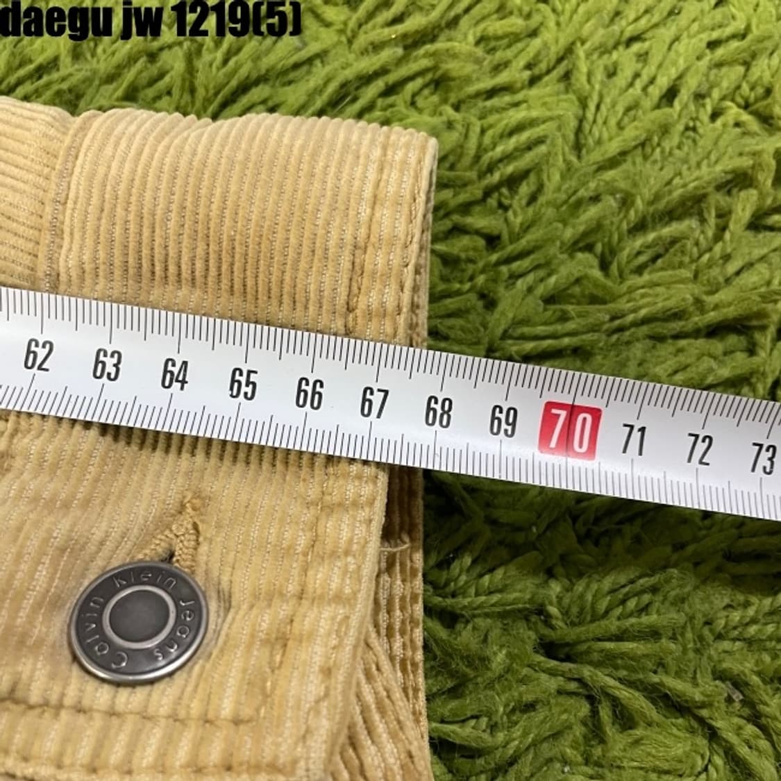 캘빈클라인 코듀로이 자켓 상품이미지9