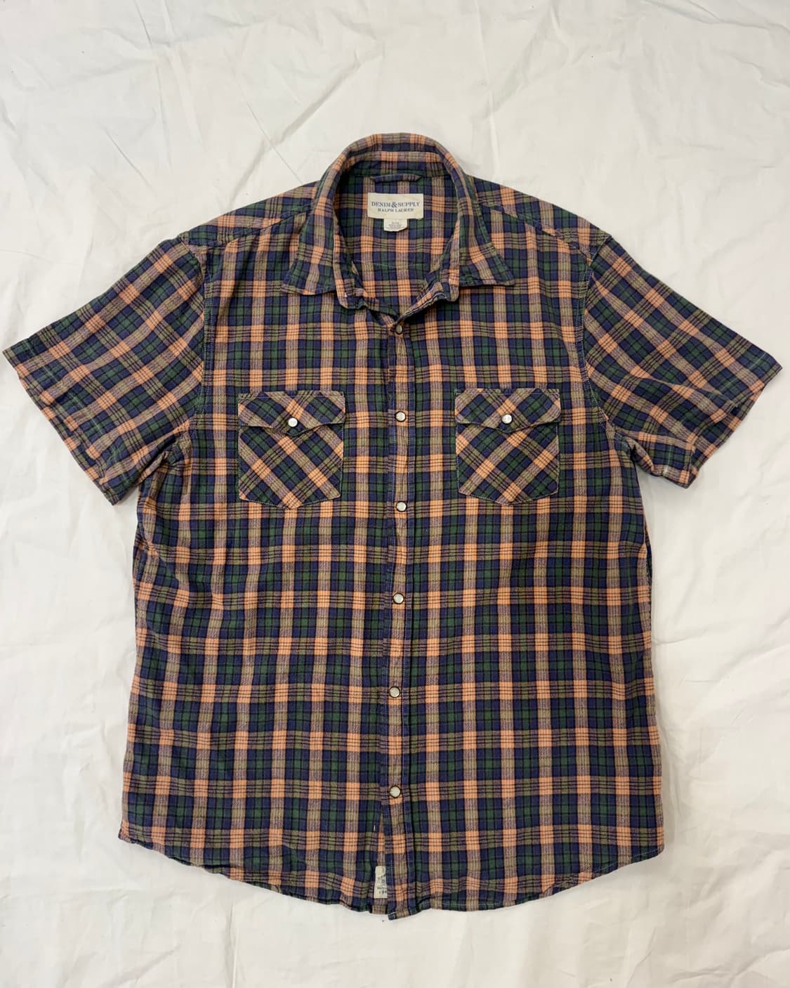 Denim & Supply Ralph Lauren 웨스턴 체크 반팔 셔츠 상품이미지4