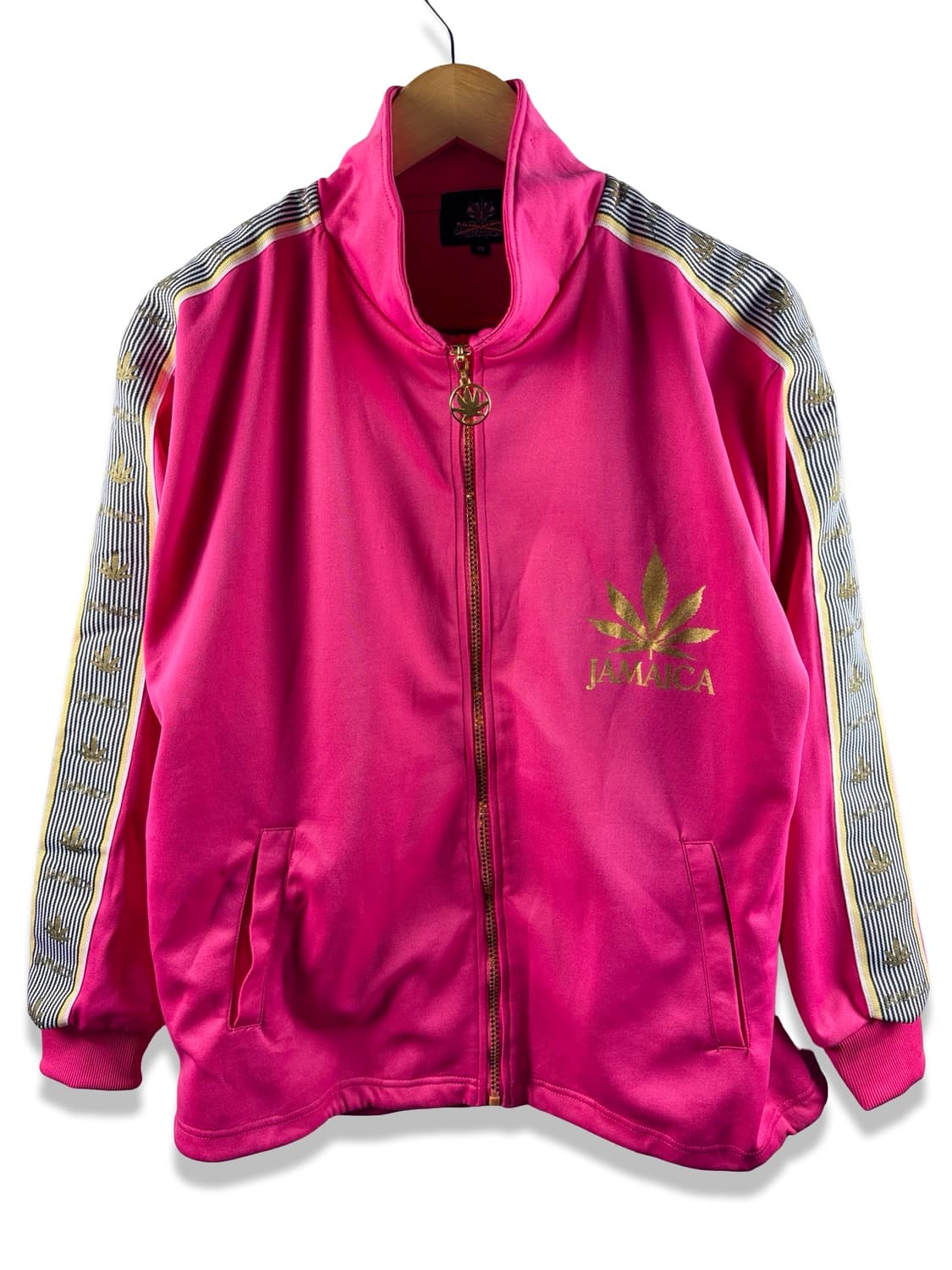 JPN 핑크 골드 Y2K 테이프라인 져지2183 상품이미지2