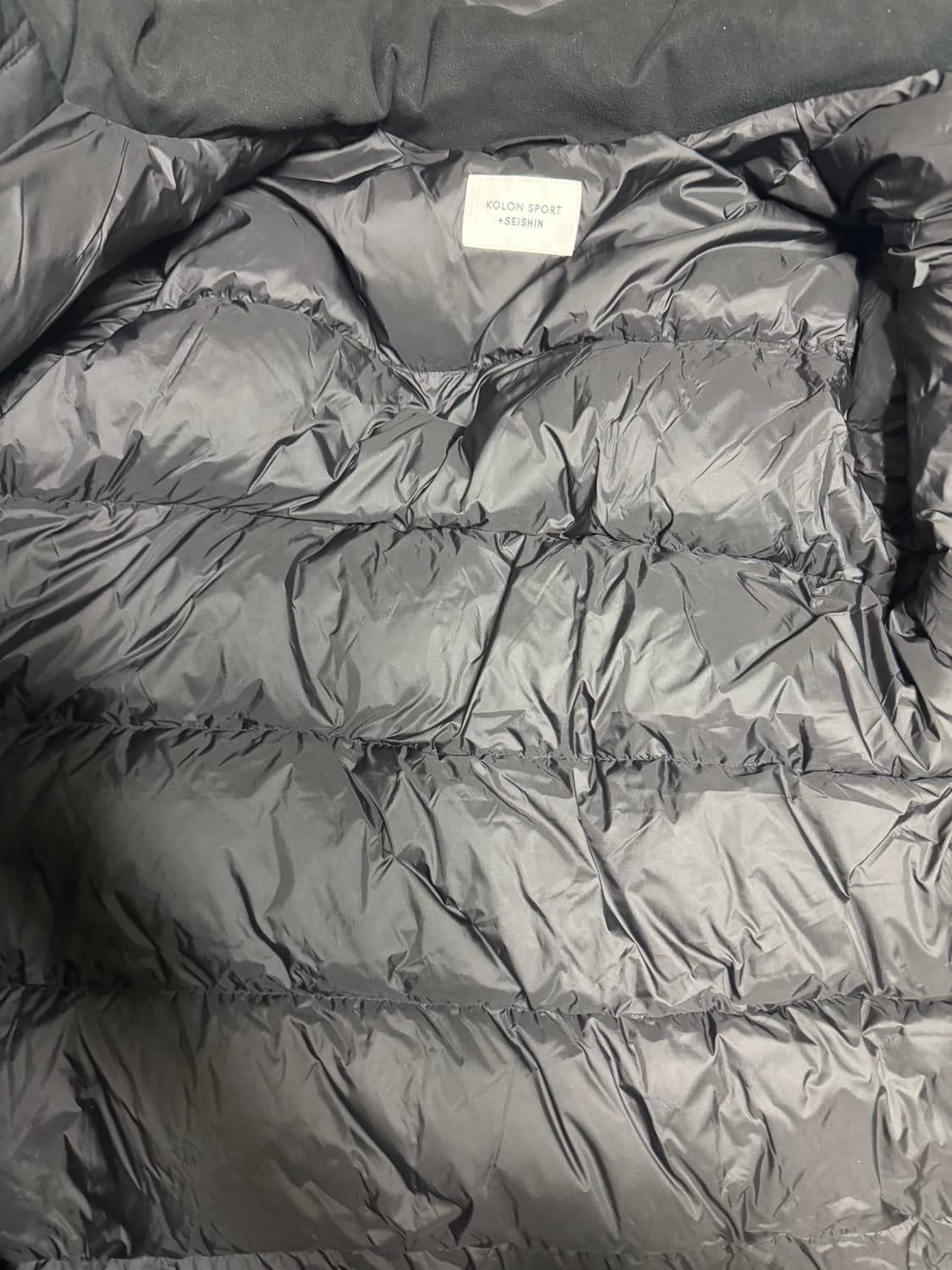 코오롱 세이신 후드퍼 롱패딩 95사이즈 상품이미지4