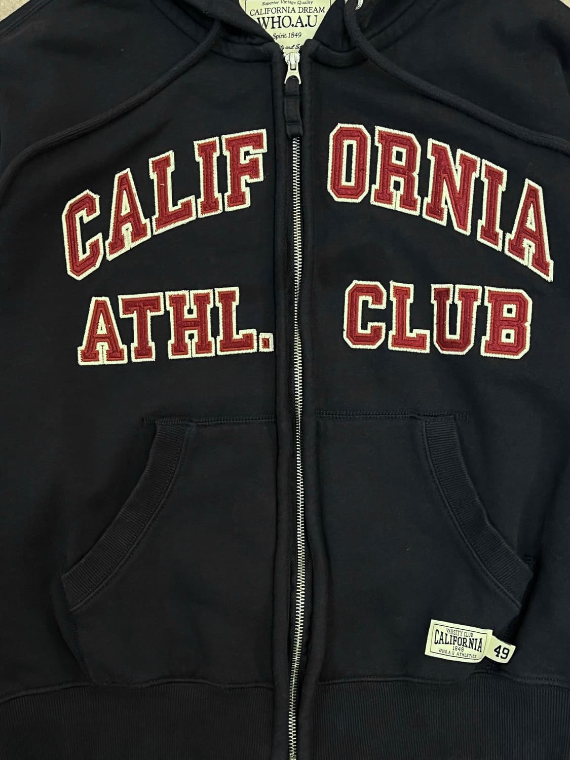 후아유 후드집업 네이비 S #csz219 상품이미지6