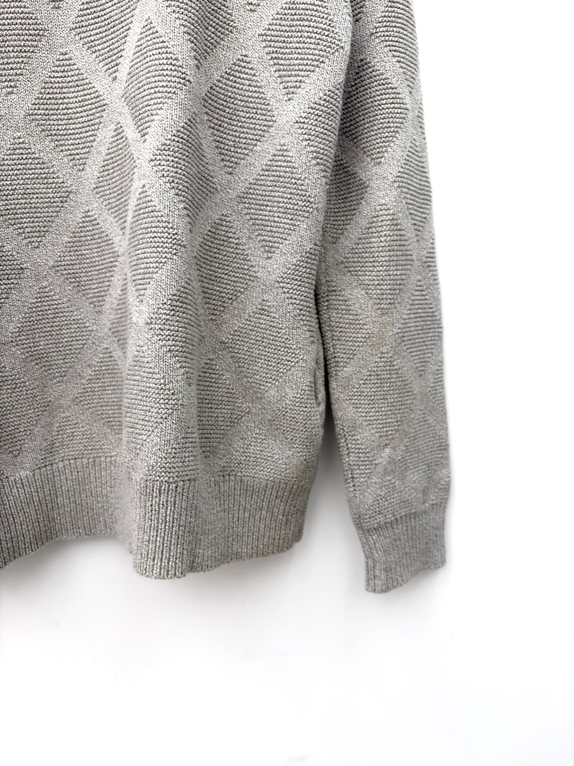ARGYLE KNIT ZIP UP 상품이미지7