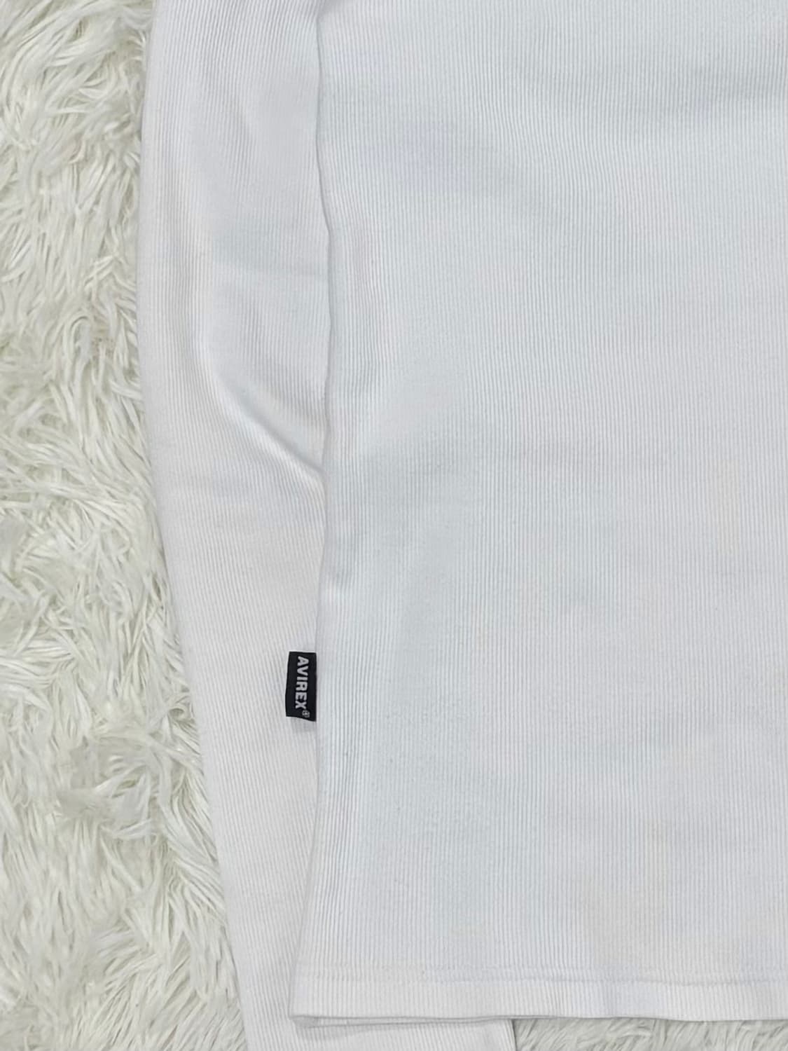 아비렉스 90‘s 화이트 니트 슬리브 상품이미지5