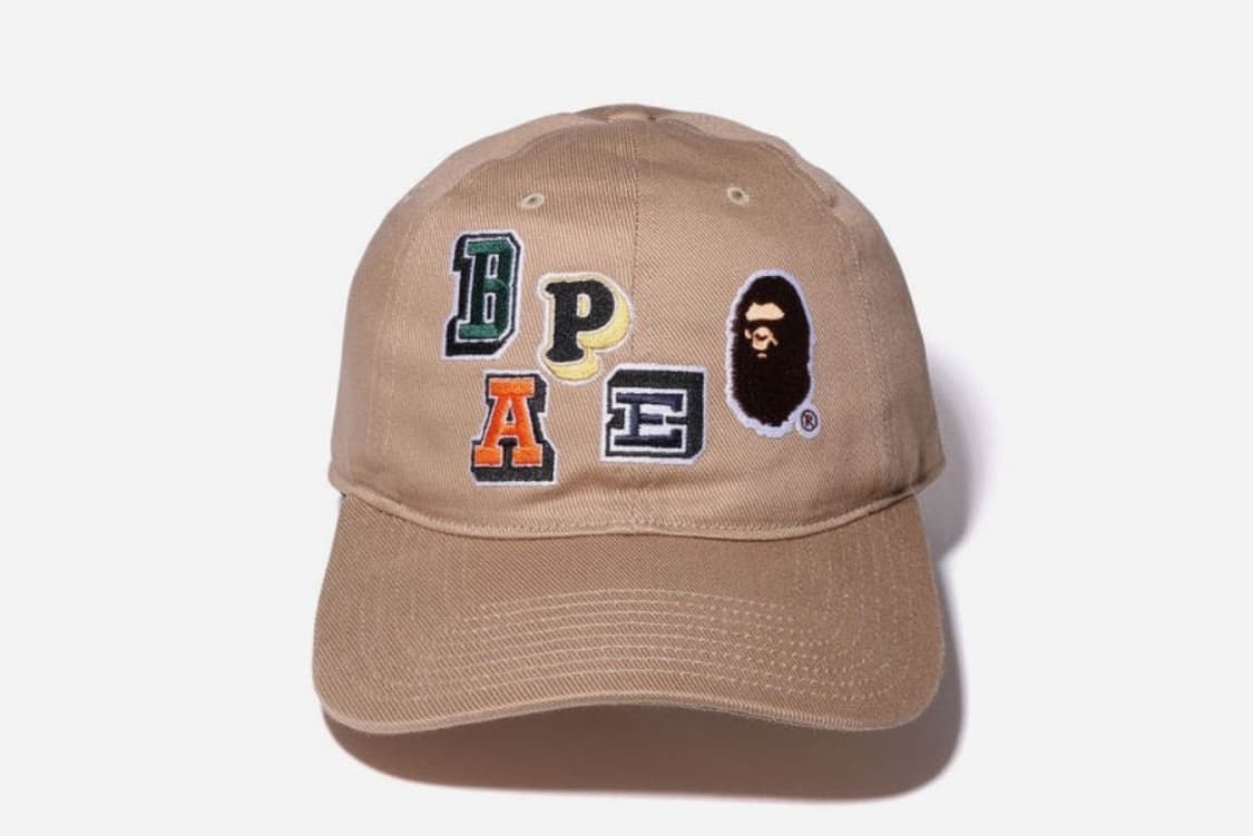 베이프 BAPE 멀티 폰트 패치 패널 캡 상품이미지2